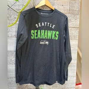 47' Forward | Seattle Seahawks Long Sleeve Tee - Men's S, Gray